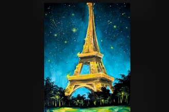 Virtual Paint Nite: Paris Night